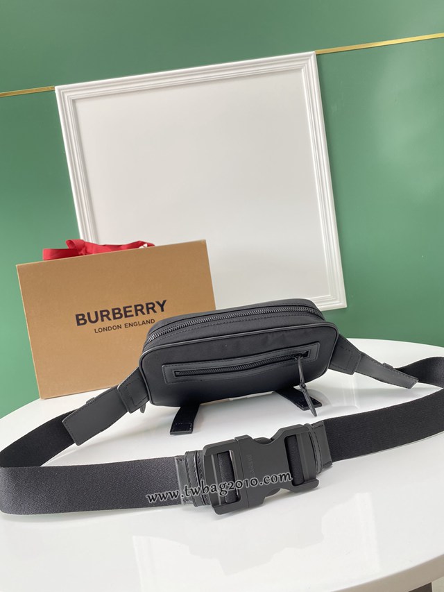 Burberry專門店新款男士腰包 巴寶莉尼龍布斜挎包腰包 yxb1112